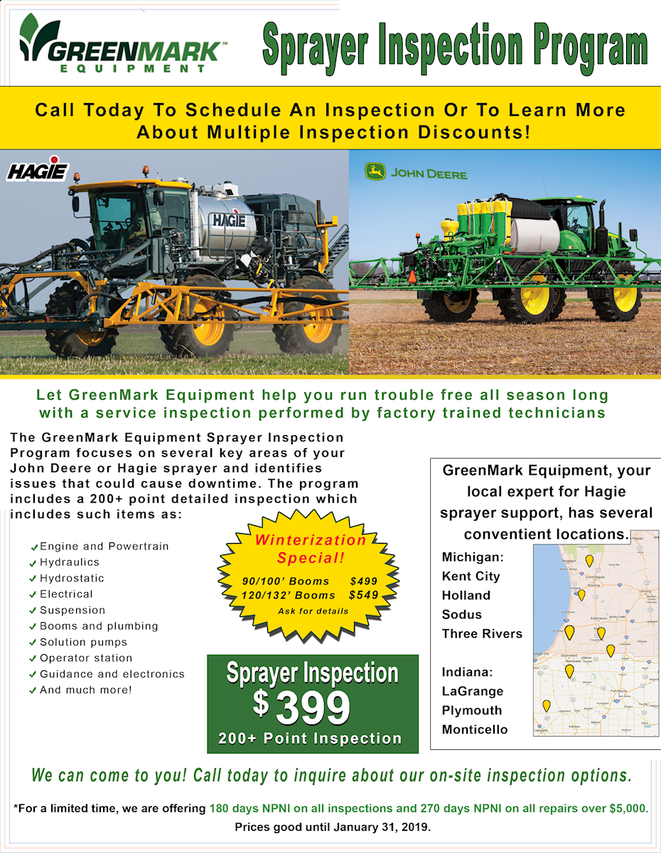 Sprayer Inspection Program