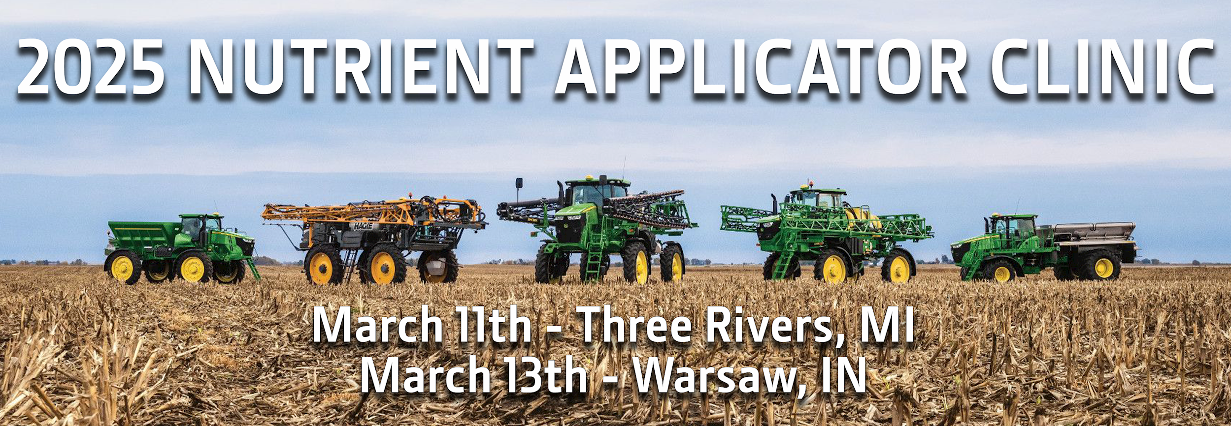 2025 Nutrient Applicator Clinics
