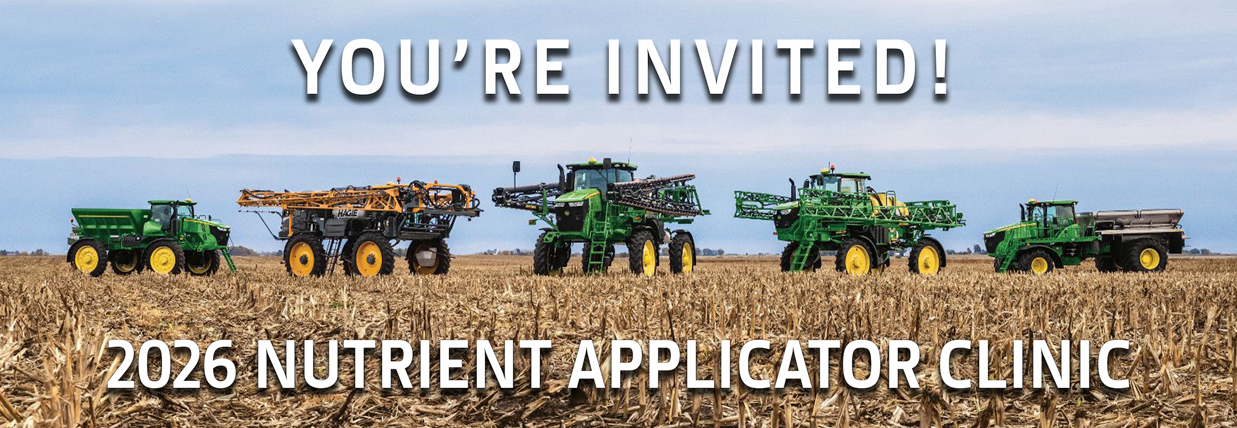 GreenMark Equipment Sprayer Clinic 2026