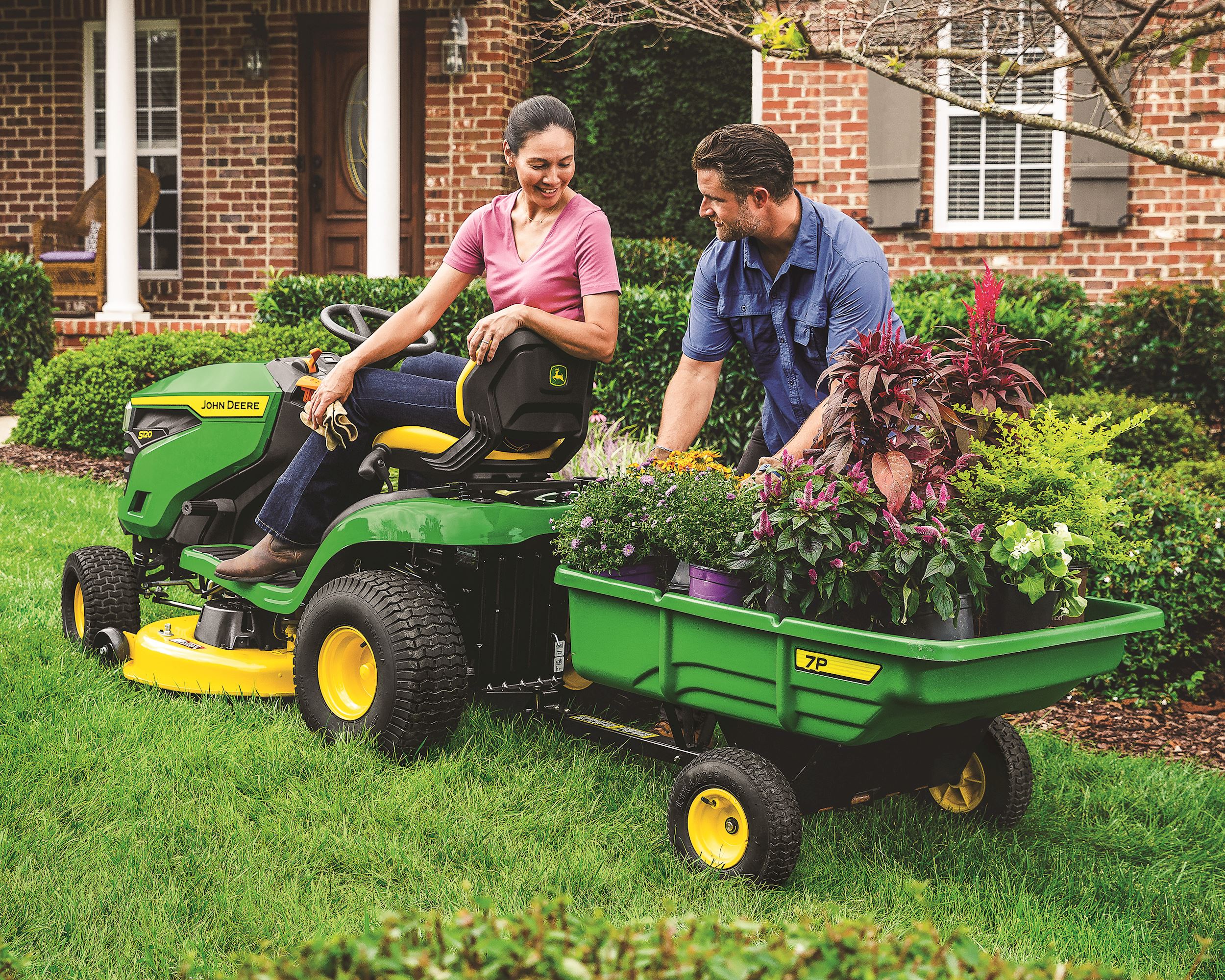 Lawn Tractor Carts