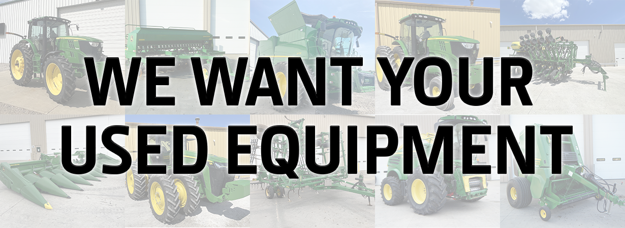 We Want Your Used Equipment!